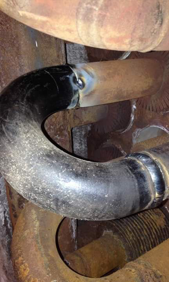 Repaired Pipe